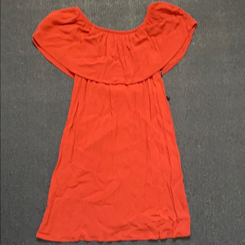 Worn once, off the shoulder Forever 21 dress.